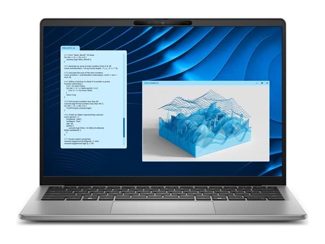 DELL - Latitude 5455 - Copilot+ PC - Snapdragon X Plus - X1P-42-100 / up to 3.4 GHz - Win 11 Pro (on ARM) - Qualcomm Adreno - 16 GB RAM - 512 GB SSD NVMe, TLC - 14" IPS 1920 x 1200 (Full HD Plus) - Wi-Fi 7 - titan grey - BTS - with 1 Year Basic Onsite - No PSU