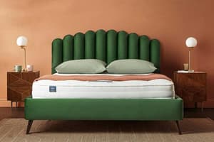 Silentnight | Oriana Bed Frame with Slant Dark Leg | Double | 4ft6 | Colour Options