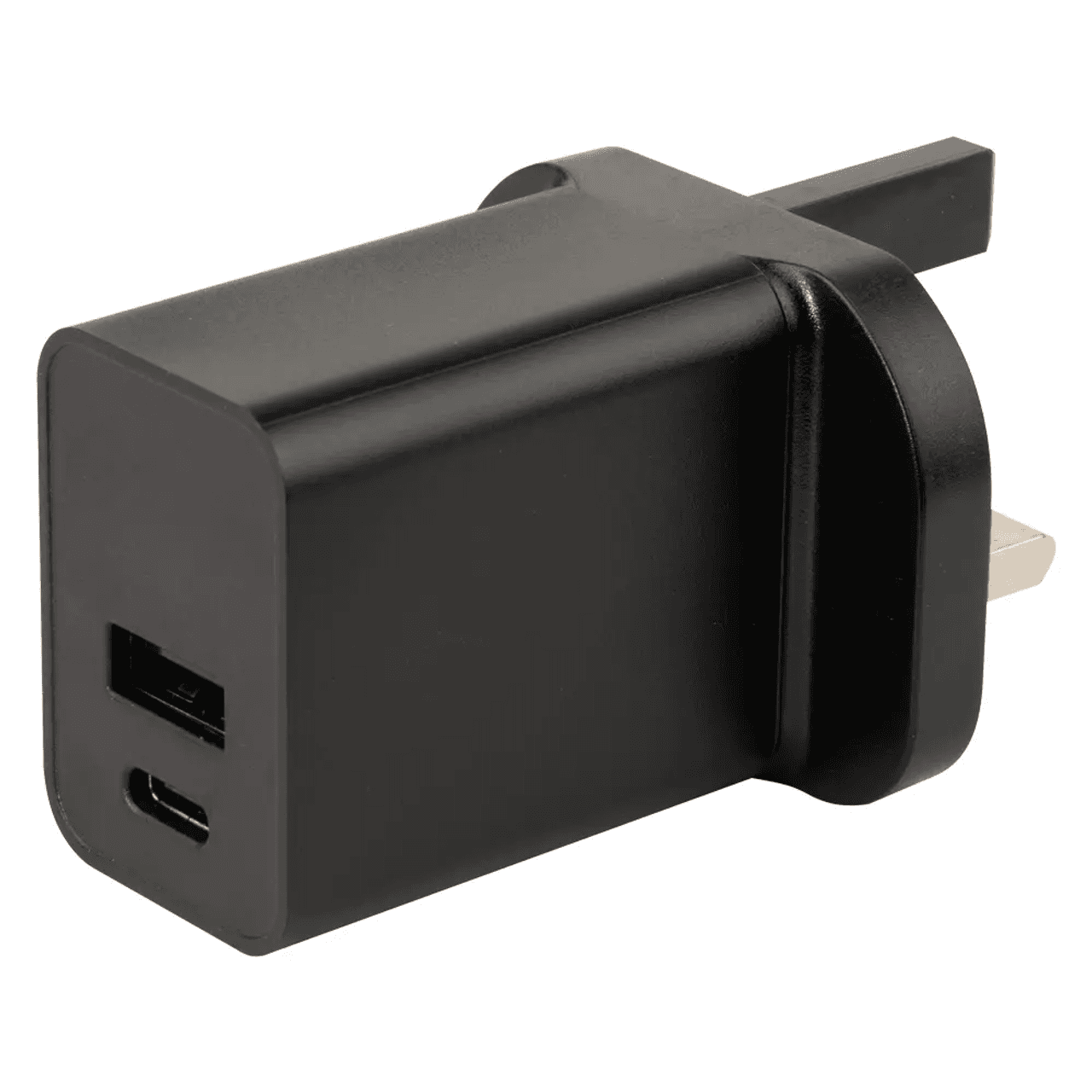 SLX Fastcharge Twin USBC & USBA Charger - Black | 76819PI