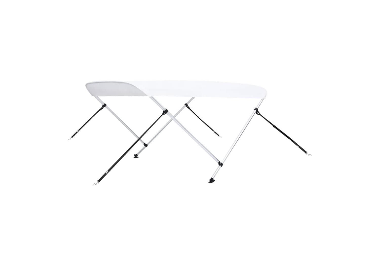 vidaXL 2 Bow Bimini Top