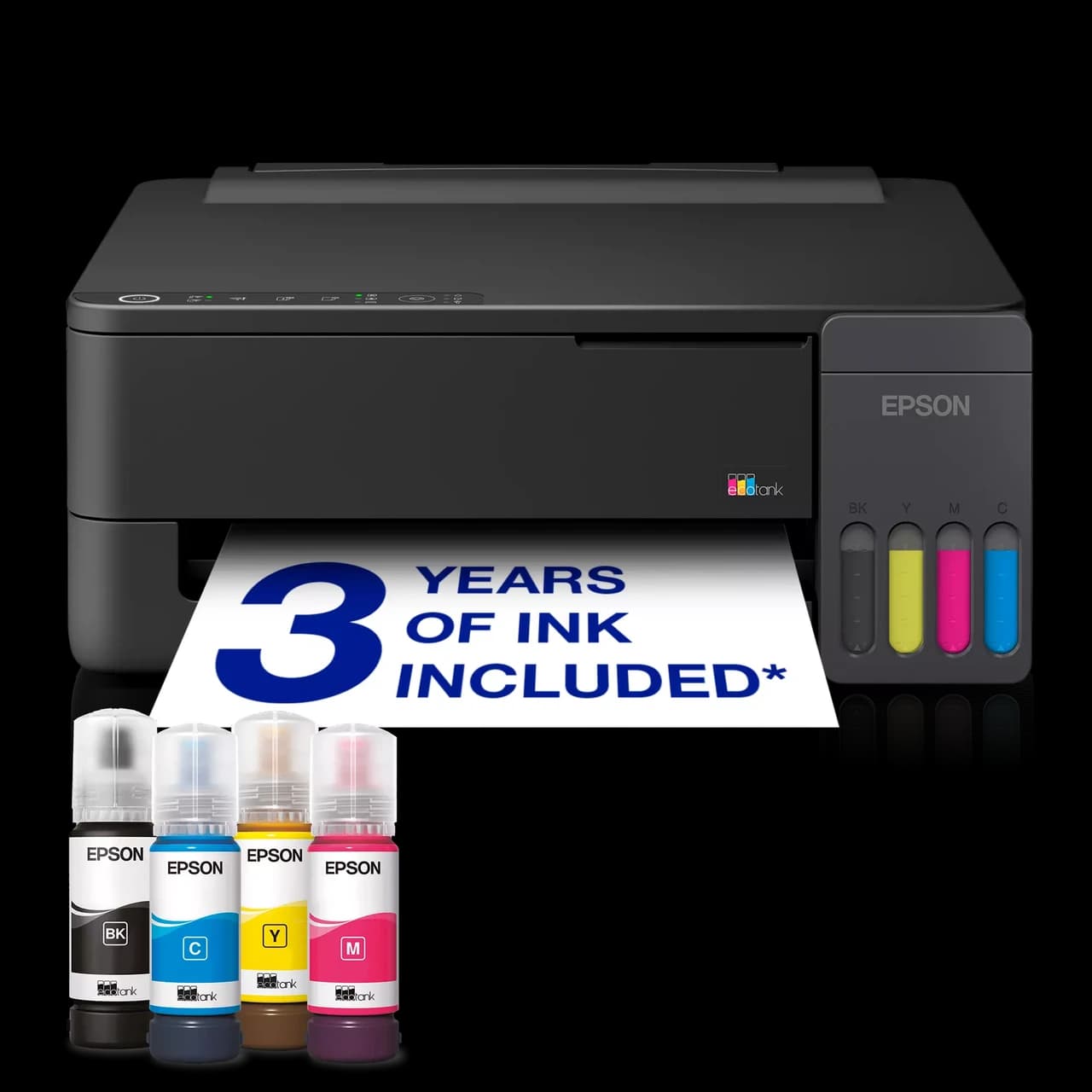 Epson, C11CL65401, EcoTank ET-1910 Printer, Black