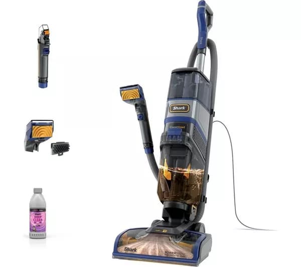 SHARK CarpetXpert HairPro Pet EX250UK Upright Carpet Cleaner - Magenta