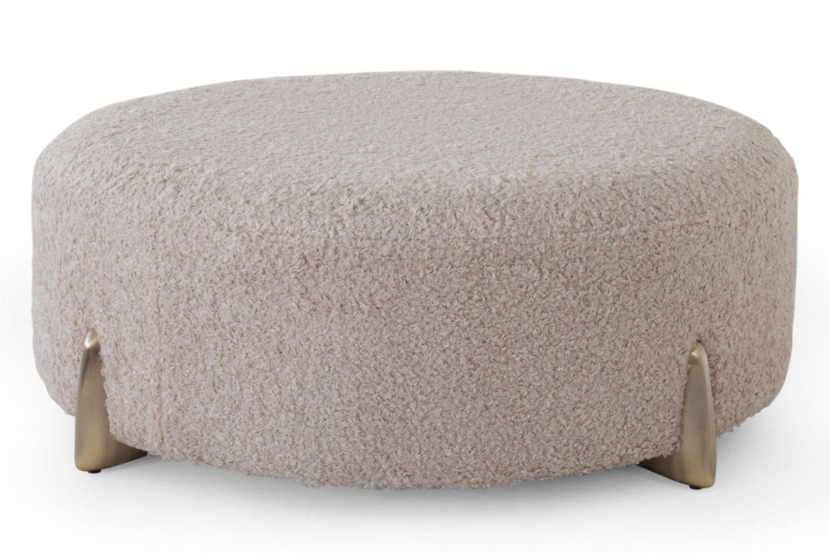 Romeo Footstool | Cream