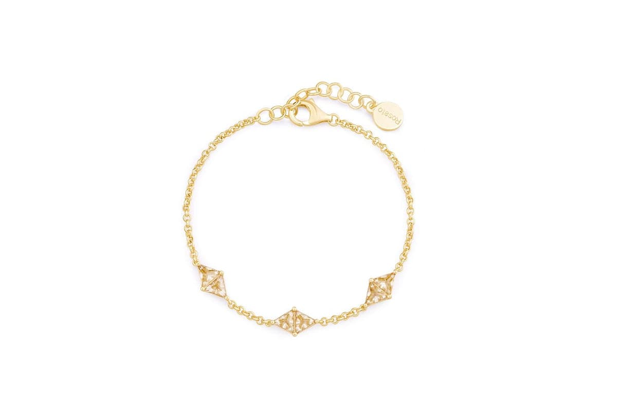 Rosato Rzvt12 - Vittoria Fine Yellow Gold Bracelet