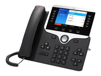 CISCO - IP Phone 8841 - VoIP phone - SIP, RTCP, RTP, SRTP, SDP - 5 lines