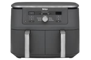 Ninja 9.5L Max 6-in-1 Dual Zone Air Fryer | DZ400UK | Gun Metal Grey