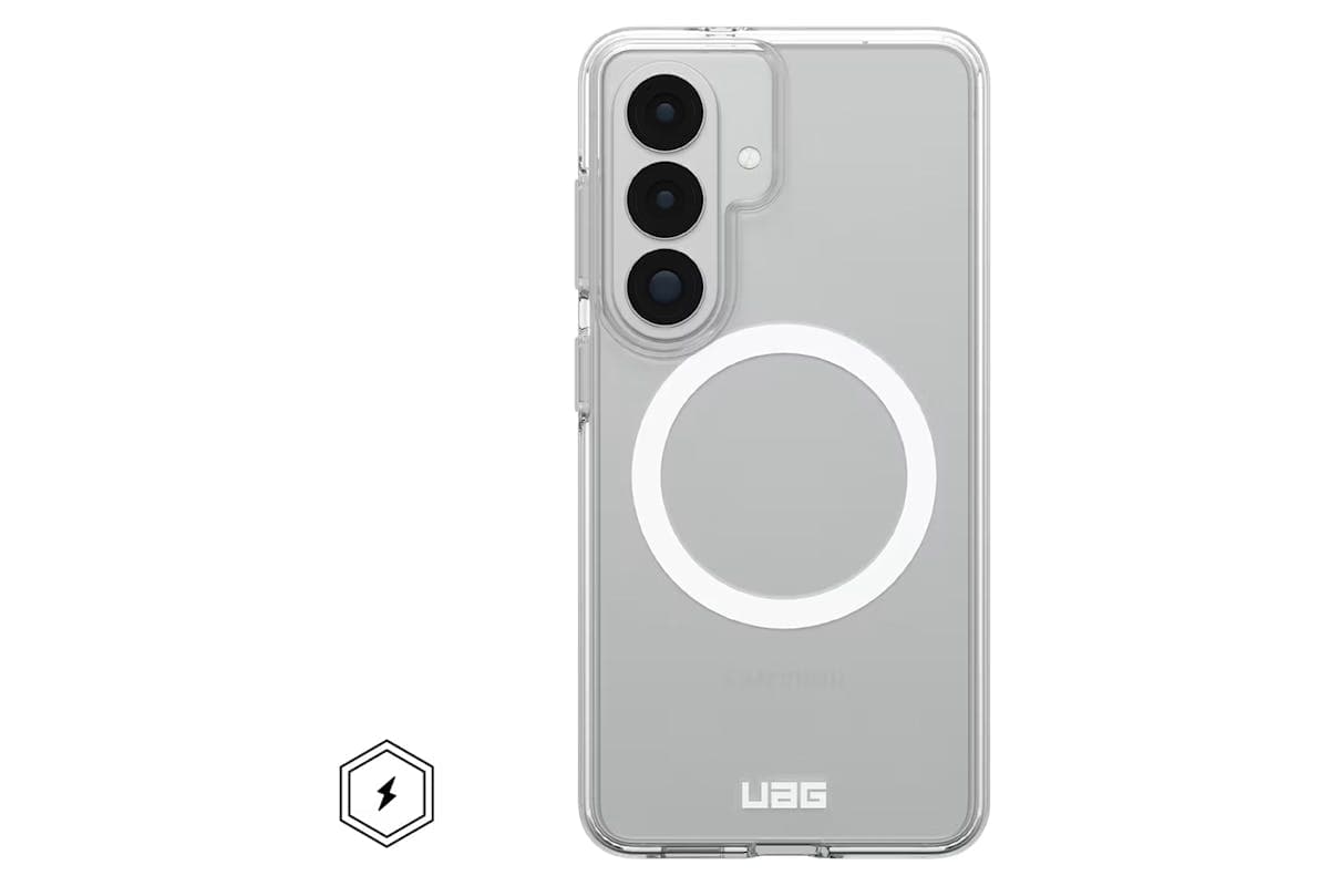 UAG Scout Clear Samsung Galaxy S26 Case | Ice/White