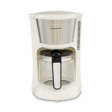 Morphy Richards Equip Filter Coffee Machine - Cream | 162504