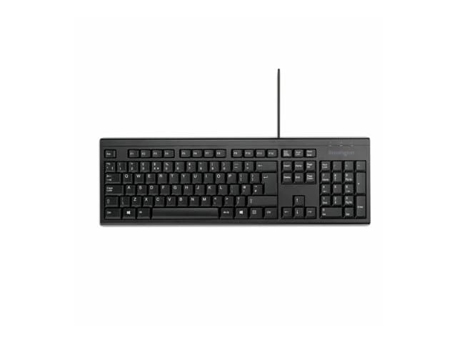 KENSINGTON - KB100 EQ - keyboard full size - QWERTY - UK - black Input Device