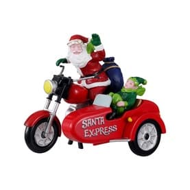 Santa Express Christmas Figurine