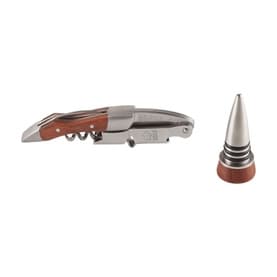 GS-190 Waiter's Corkscrew & Stopper Gift Set