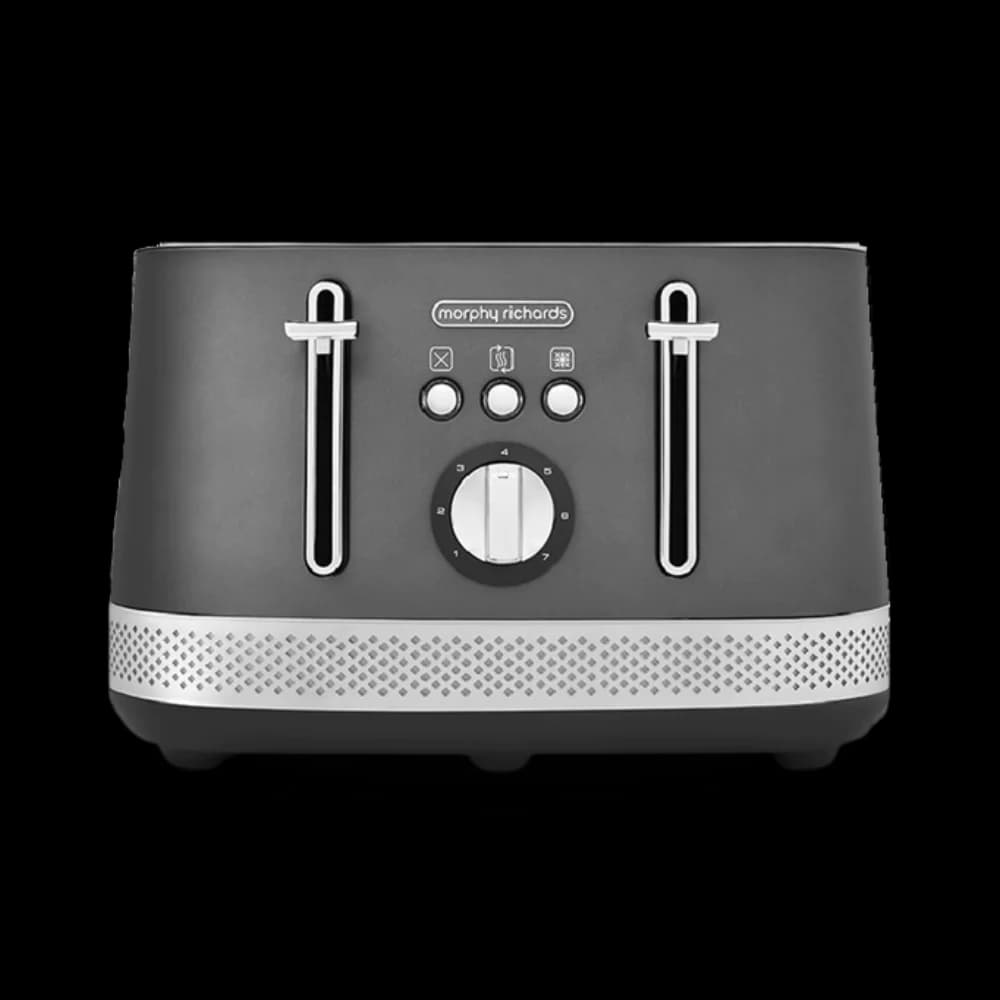 Morphy Richards 4 Slice Toaster Illuminated - Titanium Grey | 248022