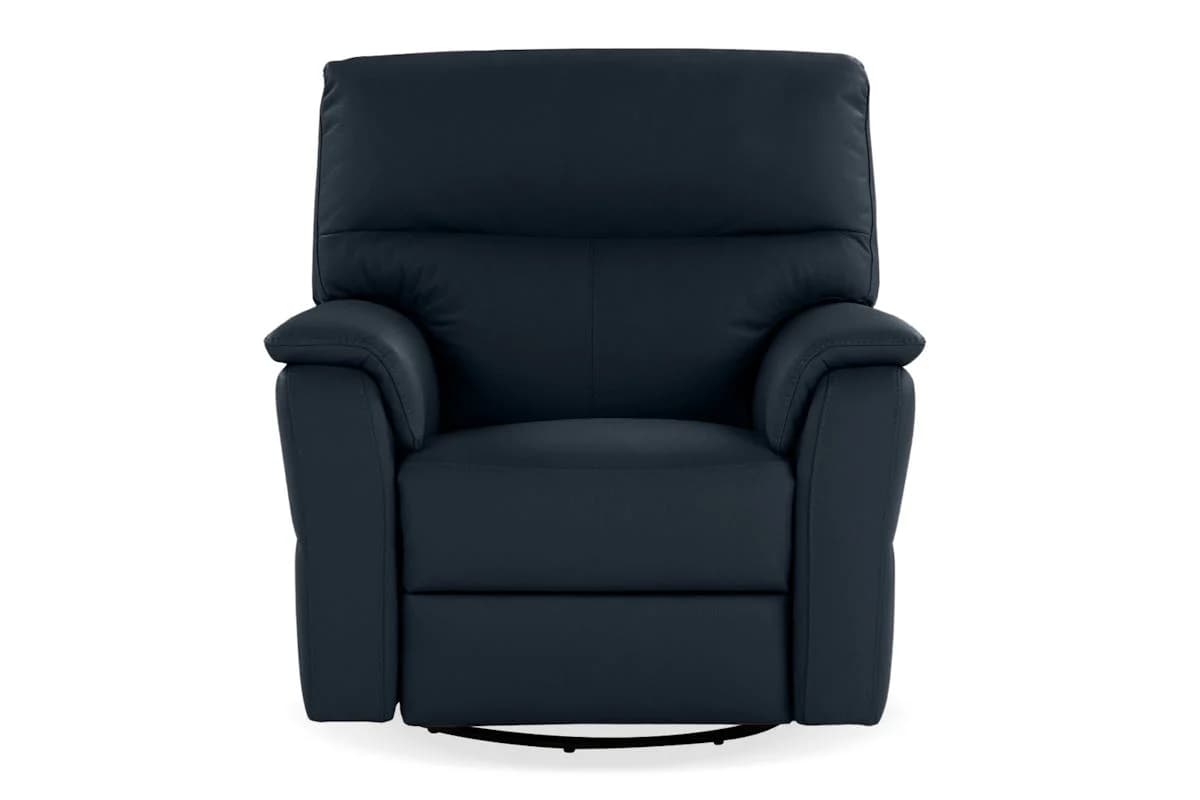 Sophia Swivel Armchair | Power Recliner | Black