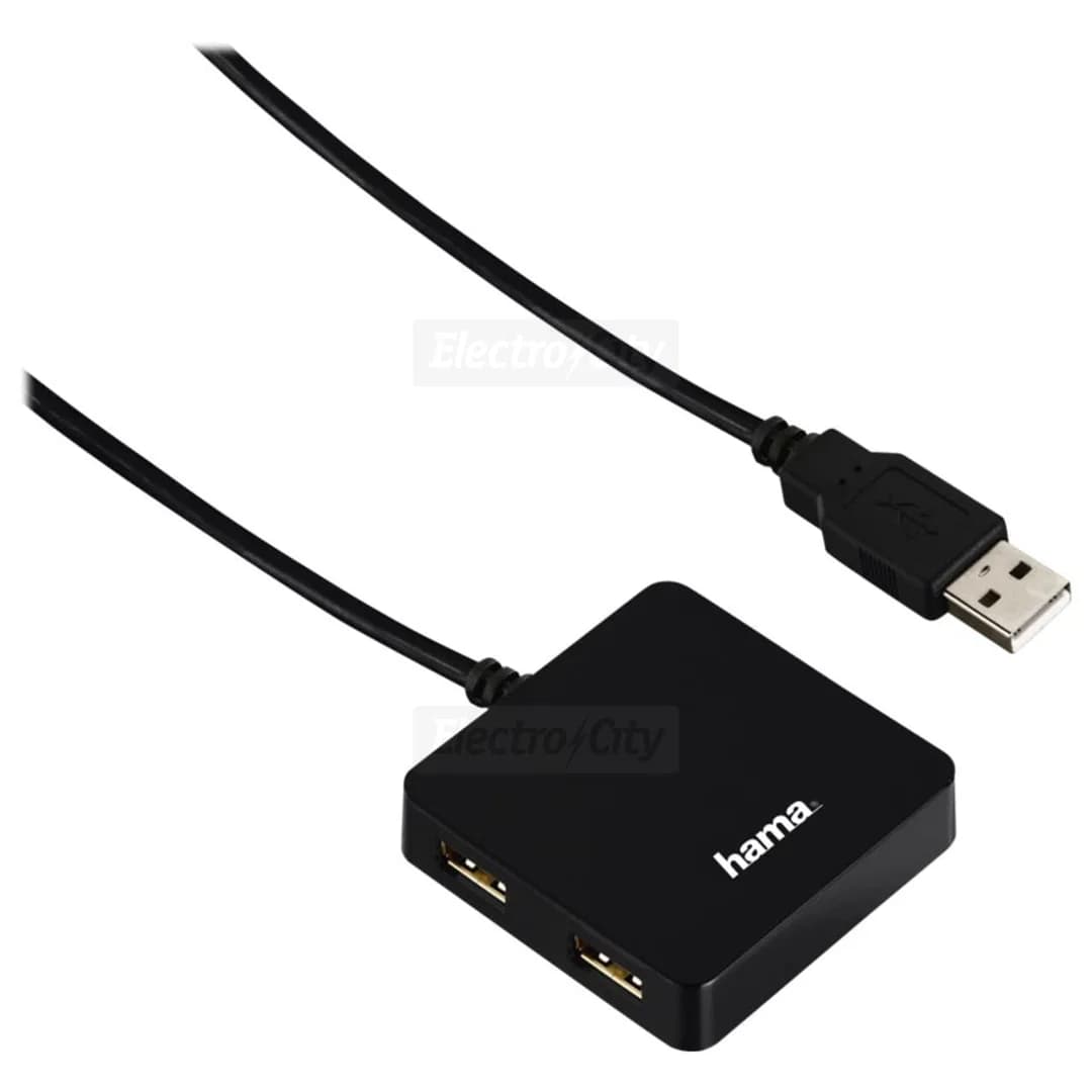 Hama 4 Port USB 2.0 Hub