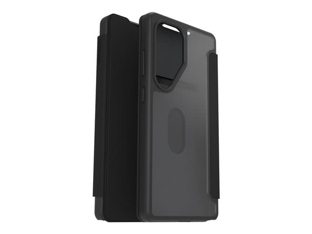 OTTERBOX - React Folio Samsung Galaxy S25 Ultra Black Crystal - clear/black - ProPack