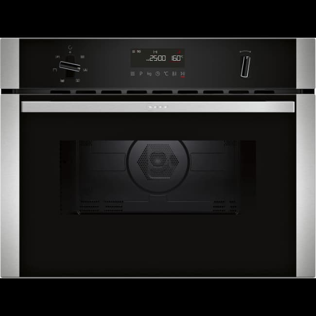 Neff N50 Built-In Microwave Oven with Hot Air - Stainless Steel | C1AMG84N1B