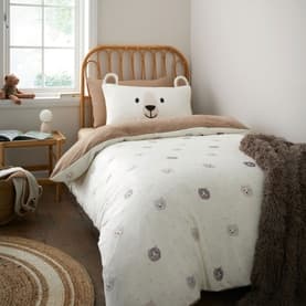 Cosy Bear Duvet Set Natural