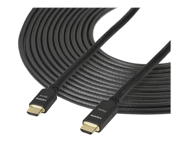 STARTECH.COM - Startech 65 ft (20m) High Speed HDMI Cable - Male to Male - Active - 28AWG - CL2 Rated In-wall Installation - Ultra HD 4K x 2K - Active HDMI Cable (HDMM20MA) - HDMI cable - 20 m