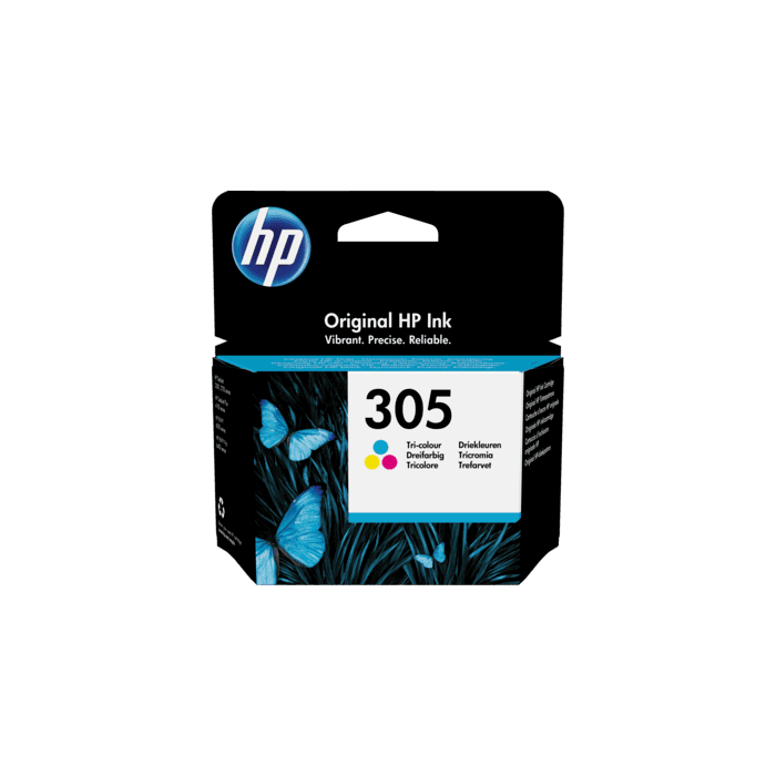HP 3YM60AE, 305 Colour Ink Cartridge, Tri-colour