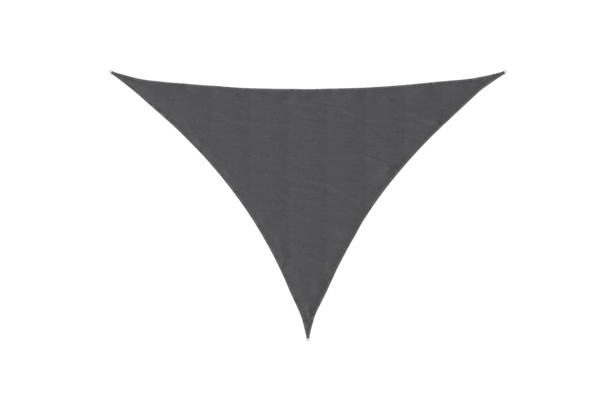 Vidaxl 135118 Sunshade Sail Oxford Fabric Triangular 3x4x5 M Anthracite