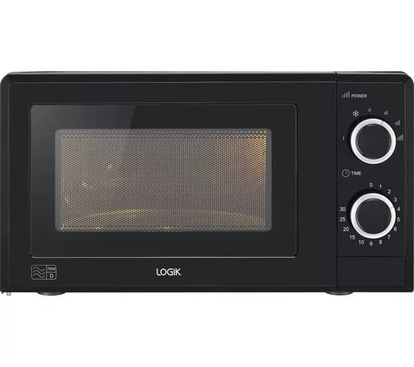 LOGIK LMB24 Compact Solo Microwave - Black