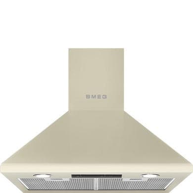 Smeg 60cm Chimney Cooker Hood - Cream
