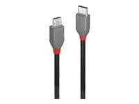 Lindy - Anthra Line - USB-C cable - USB-C to Micro-USB Type B - 50 cm