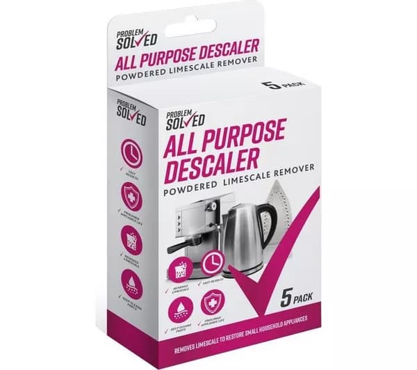 PROBLEM SOLVED Descaler Sachets, Pack of 5