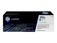 HP - 305A - cyan - original - LaserJet - toner cartridge (CE411A)