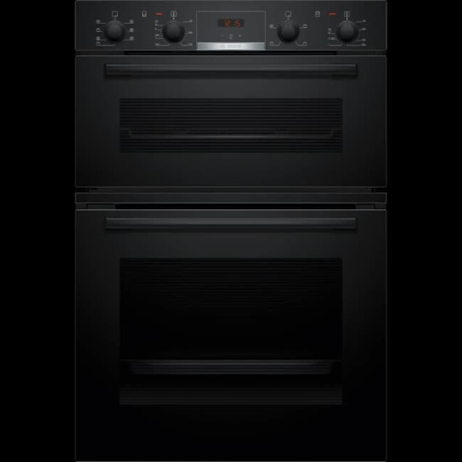 Bosch Series 4 Built-In Double Oven - Black | MBA533BB3B