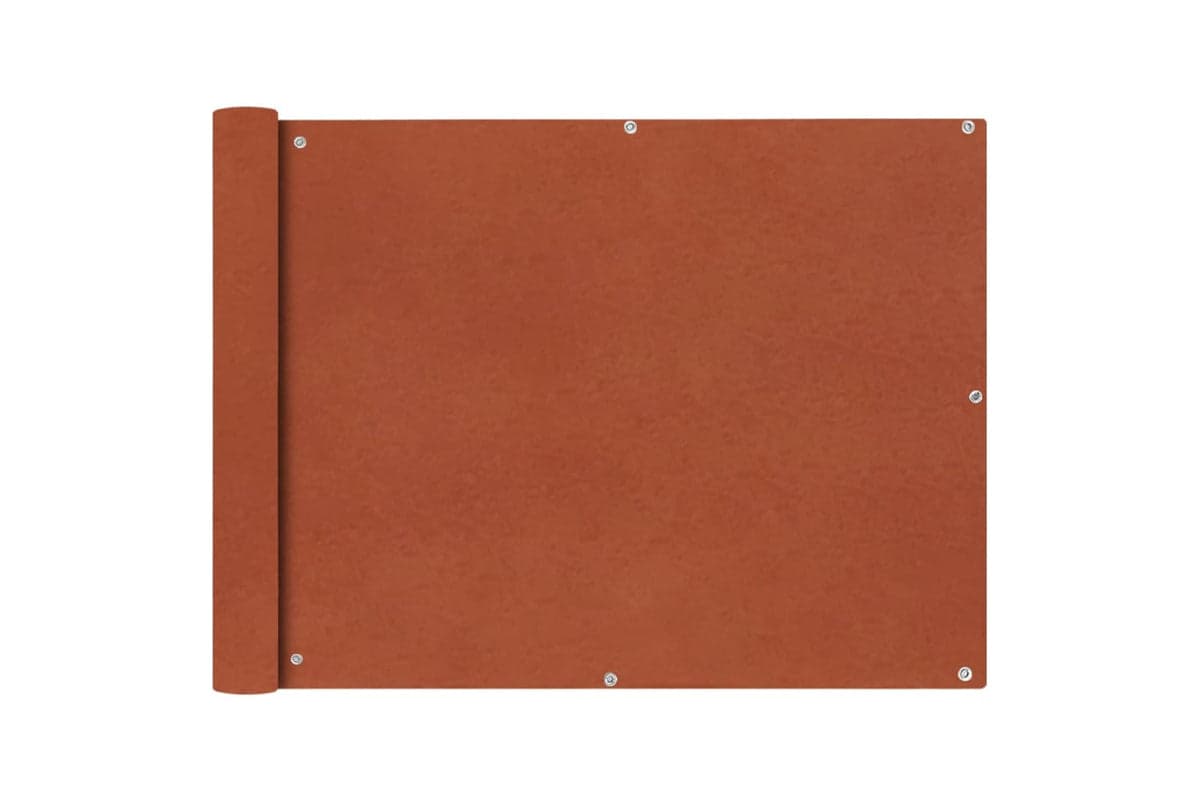 vidaXL 42330 Balcony Screen Oxford Fabric 90x400cm Terracotta