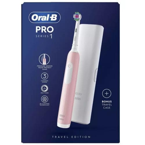 ORALB Pro 1 Series With Case - Pink...