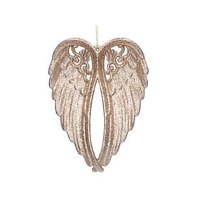 Glitter Embellished Wings Tree Decoration