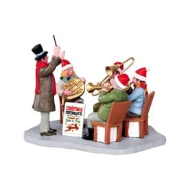 Gazebo Band Christmas Figurine