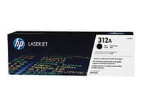 HP - 312A - black - original - LaserJet - toner cartridge (CF380A)