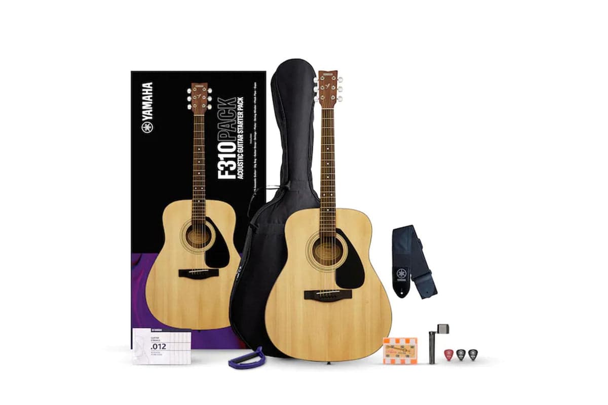 Yamaha F310 Acoustic Guitar Pack - Natural