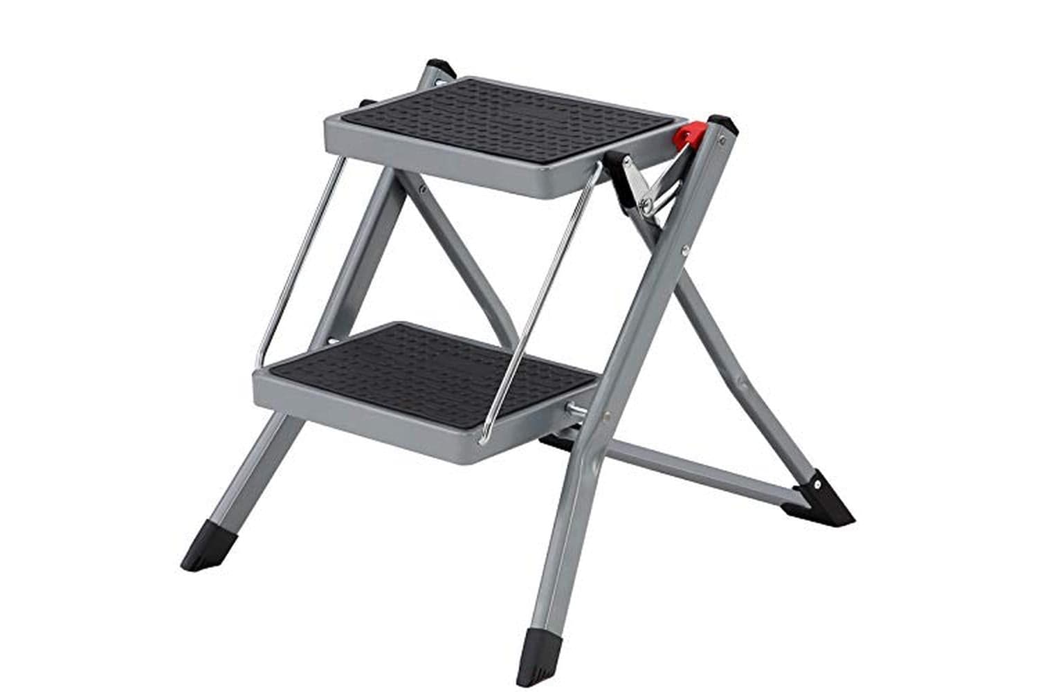 Songmics 2-step Ladder | Folding Ladder | Steel | 20 Cm Wide Steps