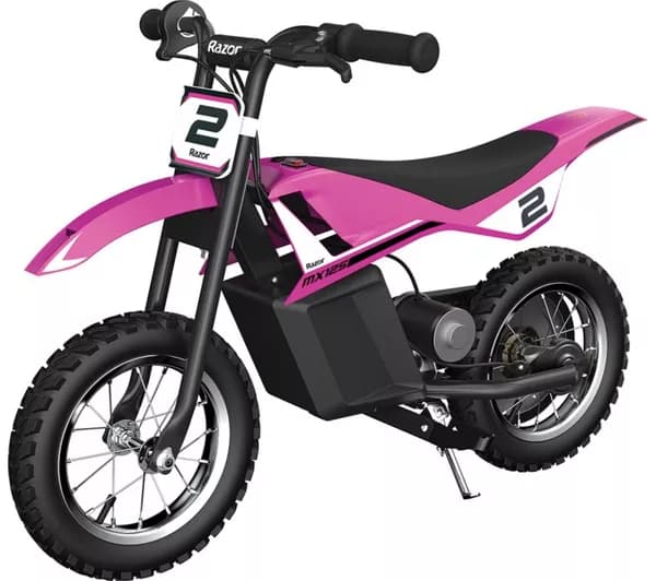 RAZOR Dirt Rocket MX125 Electric Kids Motorbike - Pink