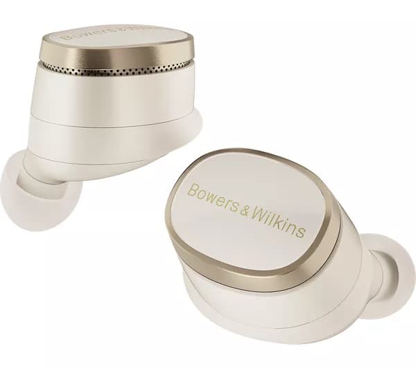 BOWERS&WILKINS Pi8 Wireless Bluetooth Noise-Cancelling Earbuds - Dove White