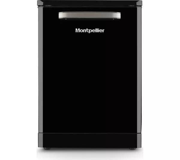 MONTPELLIER Retro MAB1353DK Full-size Dishwasher - Black