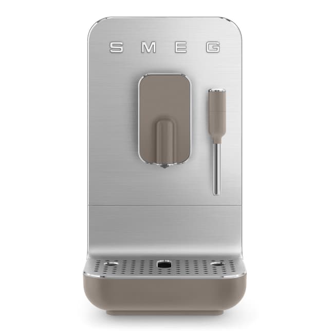Smeg Bean To Cup Espresso Coffee Machine - Taupe | BCC02TPMUK