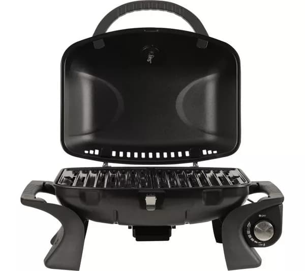 GEORGE FOREMAN Portable Gas BBQ - Black