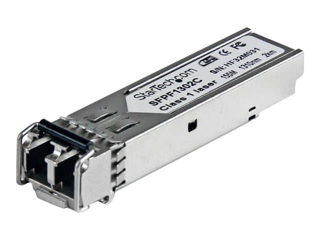 STARTECH.COM - Startech Cisco GLC-FE-100FX Compatible SFP Module, 100BASE-FX, 100Mbps Multimode Fiber MMF Optic Transceiver, 100 Mbps, LC Connector, 2km, 1310nm, DDM, Cisco ASR920, IE2000, IE4000 - Lifetime Warranty (SFPF1302C) - SFP (mini-GBIC)