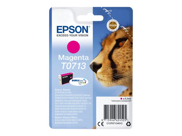 EPSON - T0713 - magenta - original - ink cartridge