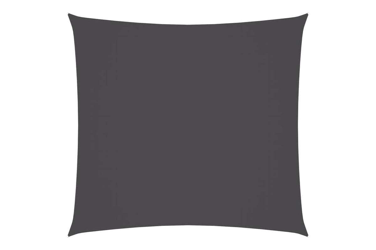 Vidaxl 135082 Sunshade Sail Oxford Fabric Square 3x3 M Anthracite