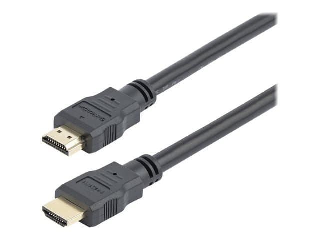 STARTECH.COM - Startech 0.3m 1ft Short High Speed HDMI Cable - Ultra HD 4k x 2k HDMI Cable - HDMI M/M - 30cm HDMI 1.4 Cable - Audio/Video Gold-Plated (HDMM30CM) - HDMI cable - 30 cm