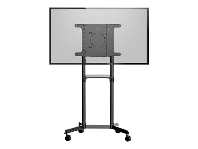 STARTECH.COM - Startech Mobile TV Cart, Portable Rolling TV Stand for 37-70" VESA Display (154lb/70kg), with Shelf & Storage Compartment, Rotate/Tilt Display, Universal TV Mount on Casters/Wheels - Mobile TV Stand w/ Casters (MBLTVSTNDEC) cart - for flat panel