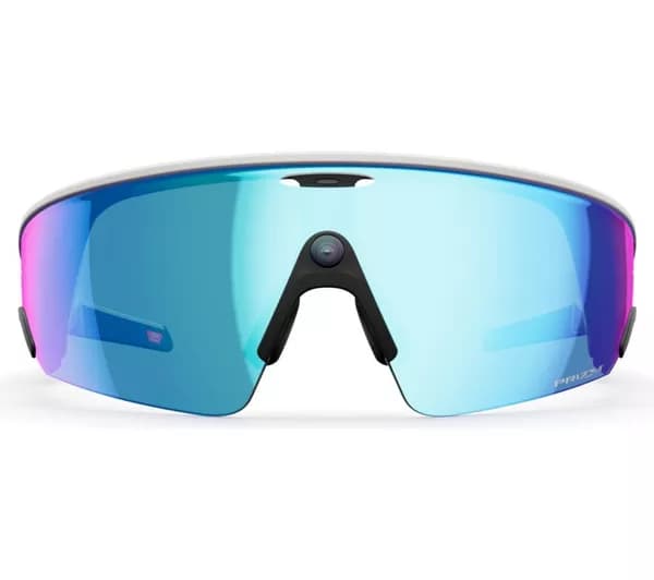 OAKLEY META Vanguard Glasses - White with Prizm Saphire Lenses