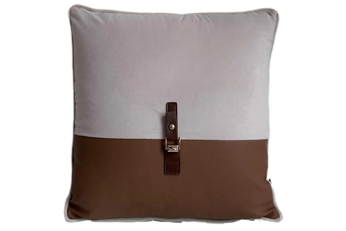 Paul Moneypenny Buckle-Up Cushion