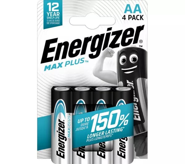 ENERGIZER Max Plus AA Alkaline Batteries